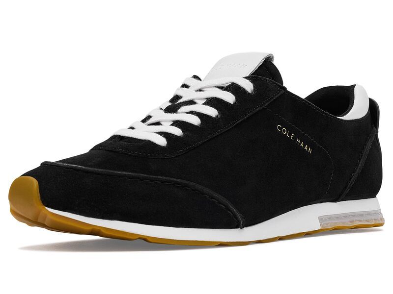 コールハーン レディース シューズ スニーカー Cole Haan GrandPro LP Runner Energyweave Black SuedeLea ブラック