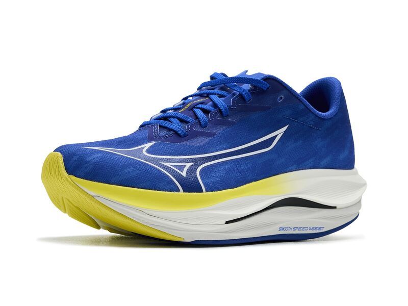 ミズノ メンズ シューズ スニーカー Mizuno Wave Rebellion Flash 3 Dazz BlueSurf ブルー