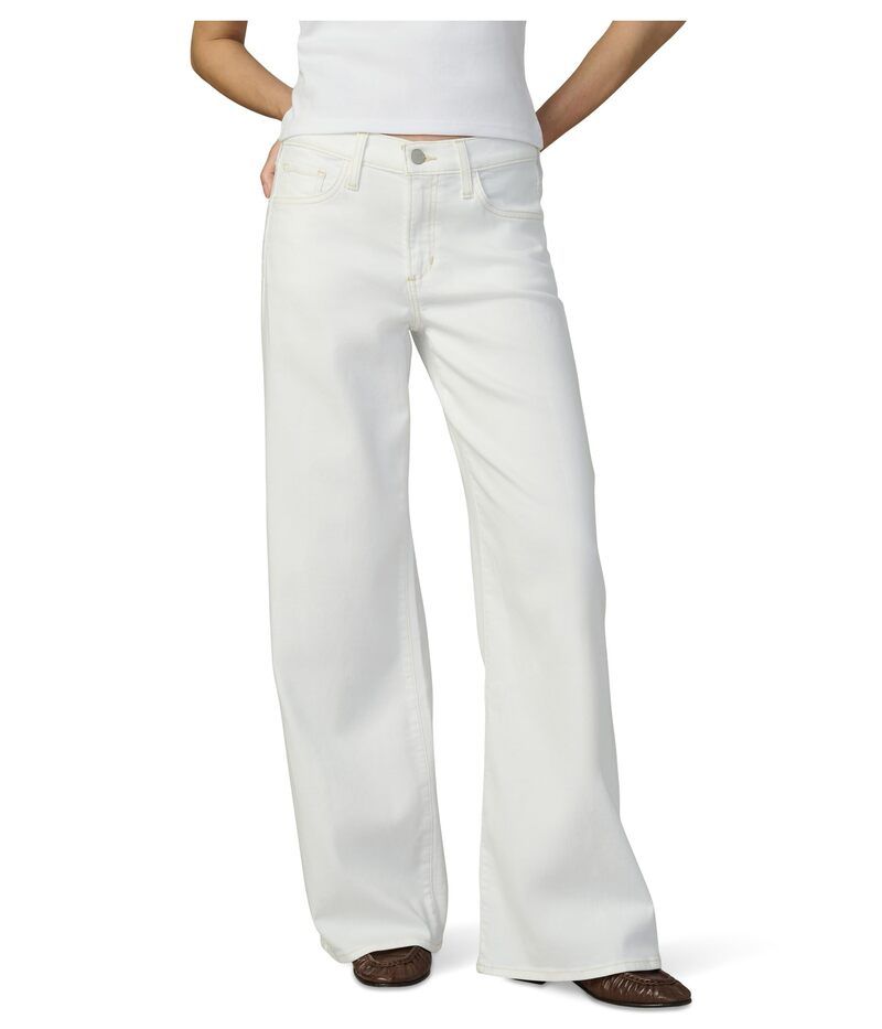 ジョーズジーンズ レディース ボトムス デニムパンツ ワイドレッグ ローライズ Joes Jeans The Lou Low Rise Wide Leg White ホワイト
