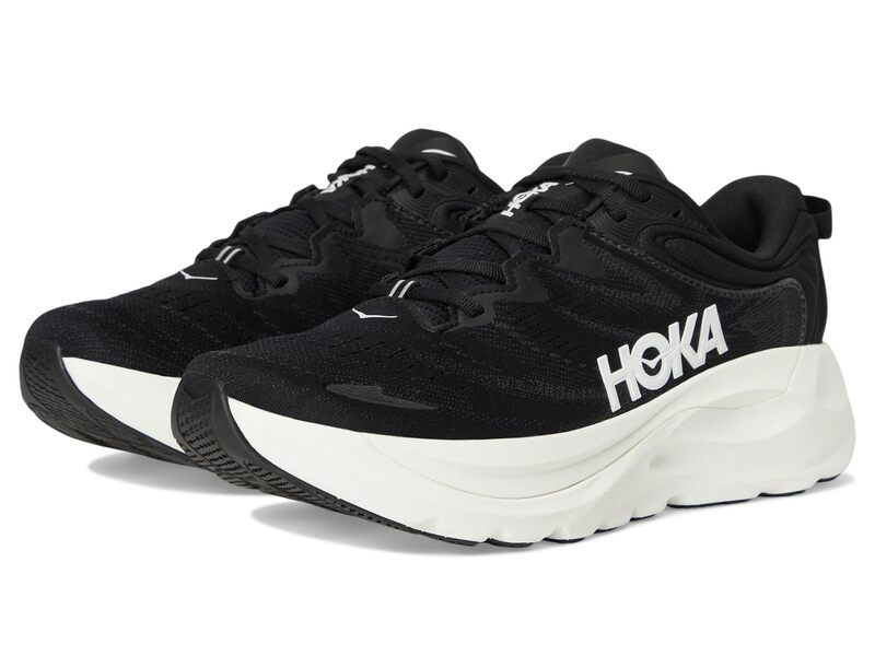 ホカオネオネ メンズ シューズ スニーカー Hoka Gaviota 6 BlackWhite ホワイト