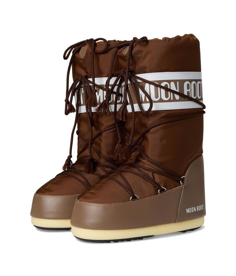 ムーンブーツ レディース シューズ ブーツ・レインブーツ ナイロン MOON BOOT Iconylon Brown ブラウン