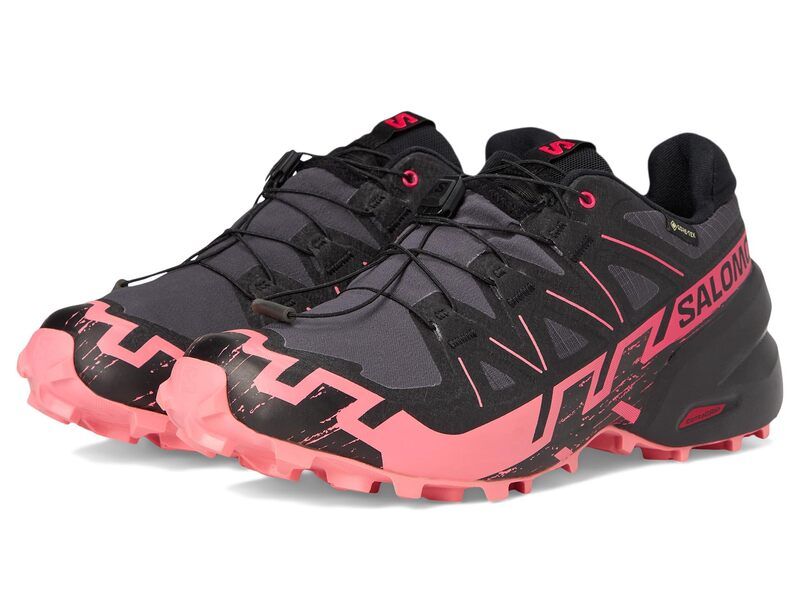 サロモン レディース シューズ スニーカー Salomon Speedcross 6 Nine IronBlack ブラック