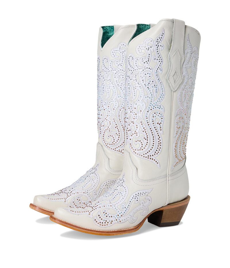 コーラルブーツ レディース シューズ ブーツ・レインブーツ Corral Boots C4103 White ホワイト