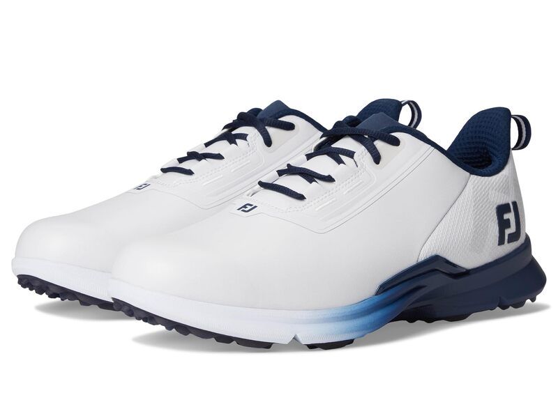 フットジョイ メンズ シューズ スニーカー FootJoy FJ Fuel Golf Shoes Previous Season WhiteWhiteNav ホワイト