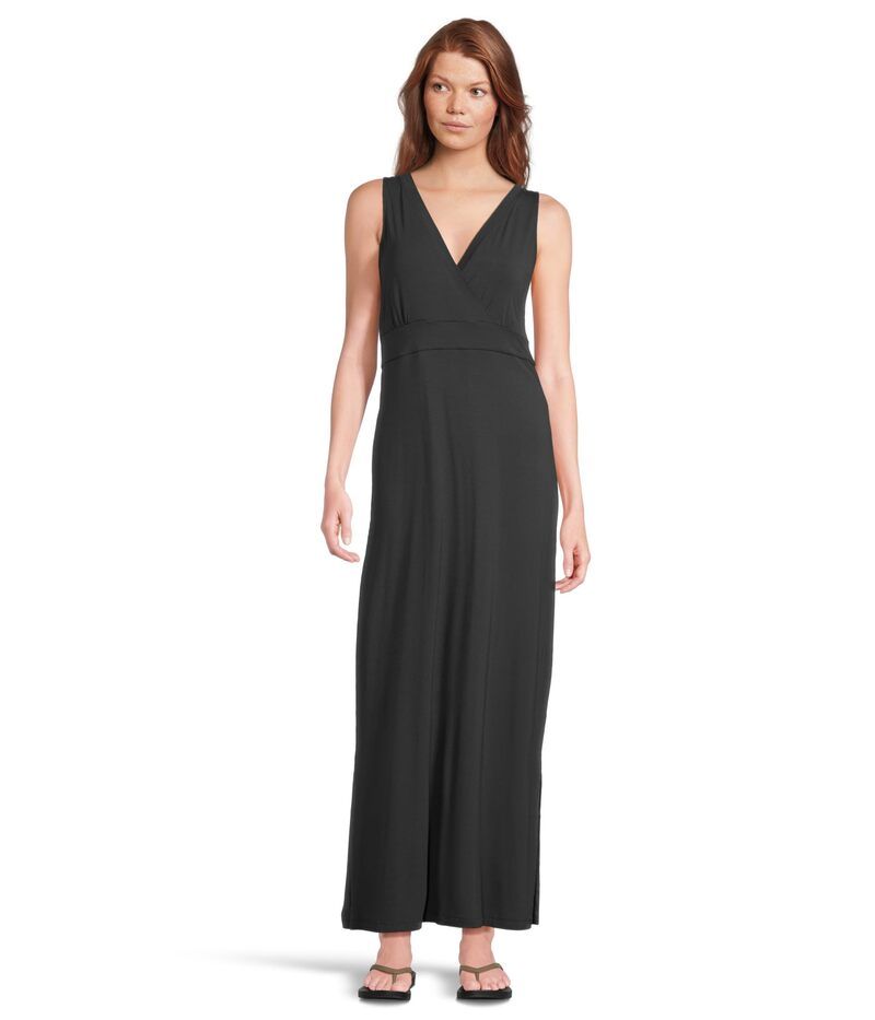 エルエルビーン レディース トップス ワンピース マキシワンピース ニット マキシ LLBean Summer Knit Maxi Dress Black ブラック