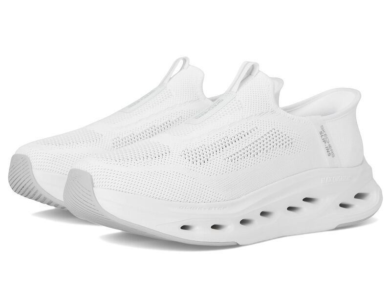 スケッチャーズ メンズ シューズ スニーカー SKECHERS Hands Free Slipins Max CushioninglideStep Sneaker White ホワイト