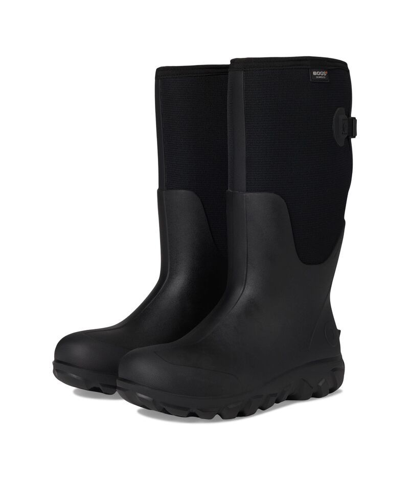 ボグス メンズ シューズ ブーツ・レインブーツ トール Bogs Classic Seamless Tall Adjustable Calf Black ブラック