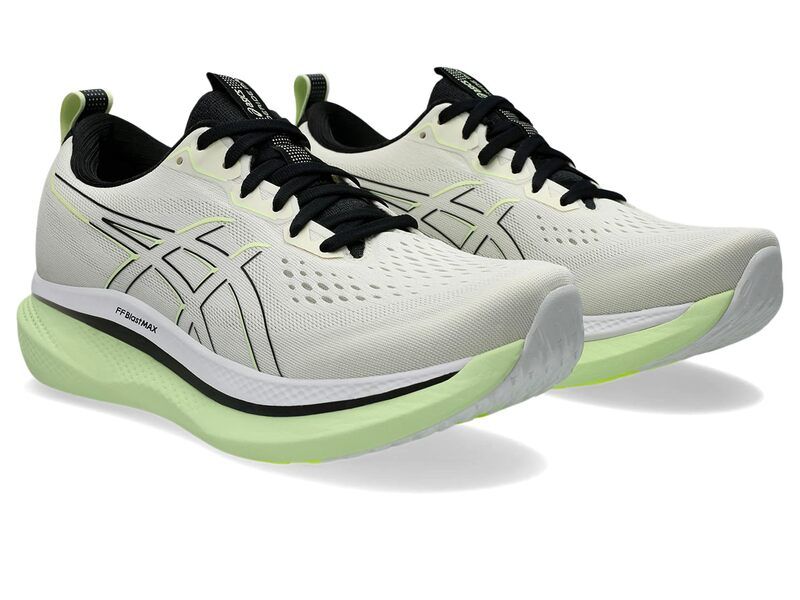 アシックス メンズ シューズ スニーカー ASICS Glideride Max BirchBlack ブラック