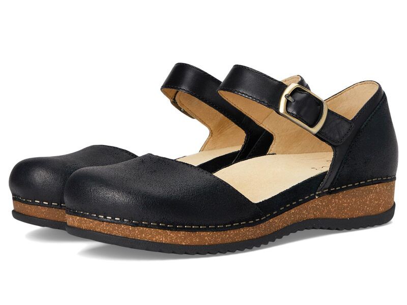 ダンスコ レディース シューズ サンダル Dansko Mae Black ブラック