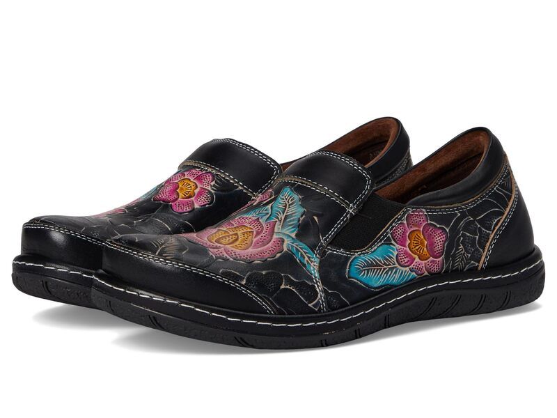 スプリングステップ レディース シューズ サンダル LArtiste by Spring Step Annawan Black Multi ブラック