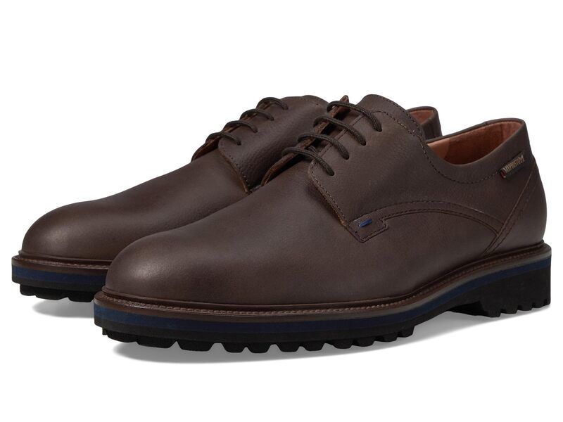 メフィスト メンズ シューズ オックスフォード Mephisto Batiste Dark Brown Neva ブラウン