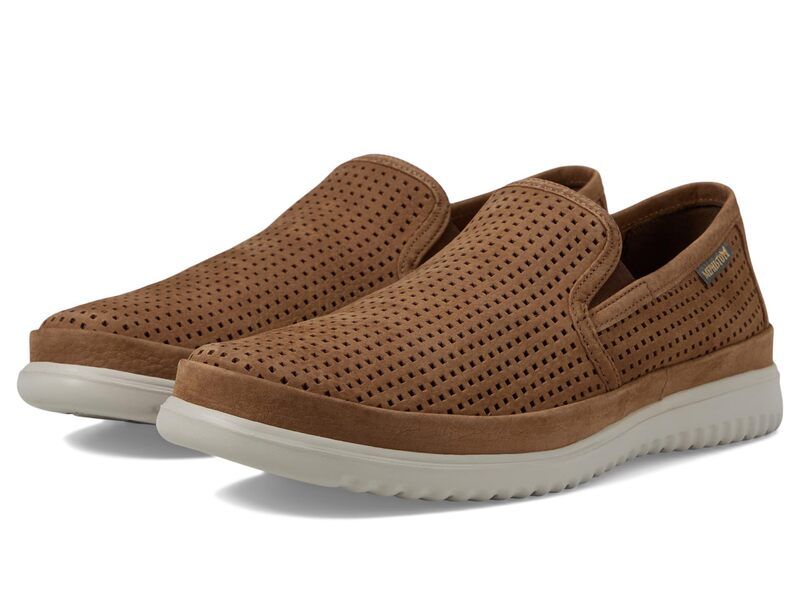 メフィスト メンズ シューズ スリッポン・ローファー Mephisto Tiago Brown Sportbuck ブラウン