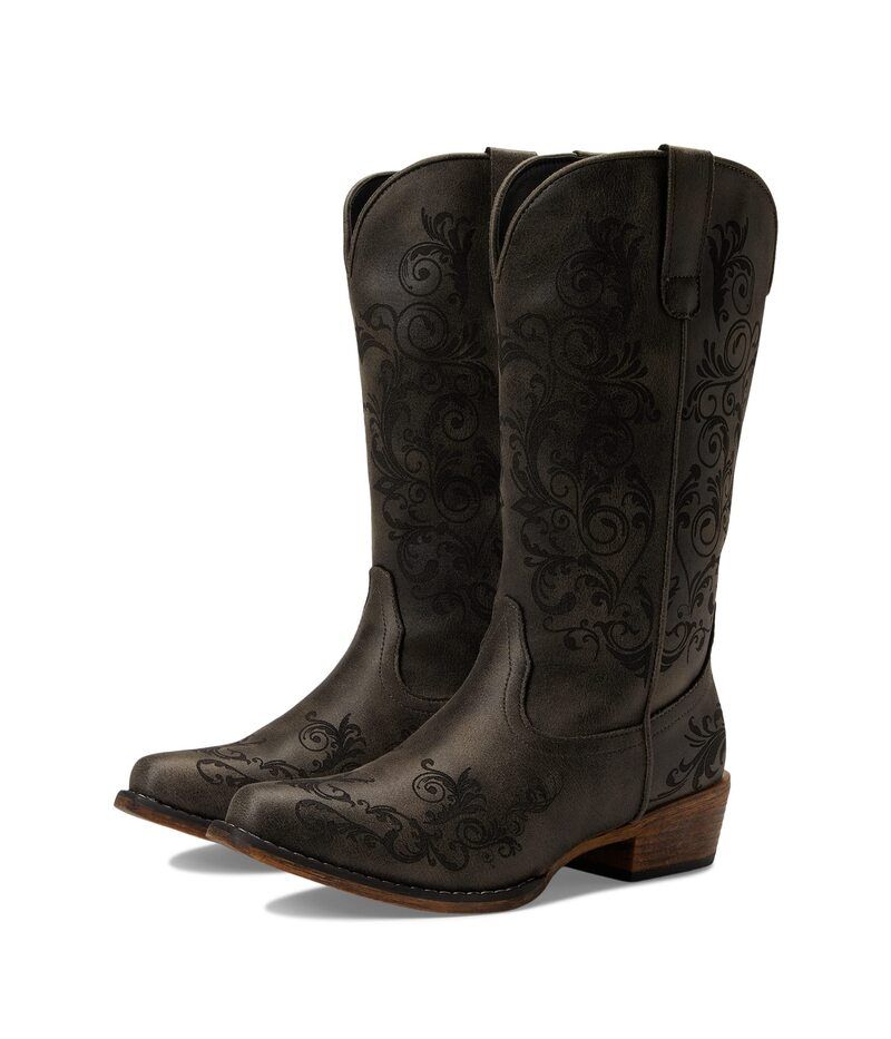 ローパー レディース シューズ ブーツ・レインブーツ トール Roper Tall Stuff Black ブラック