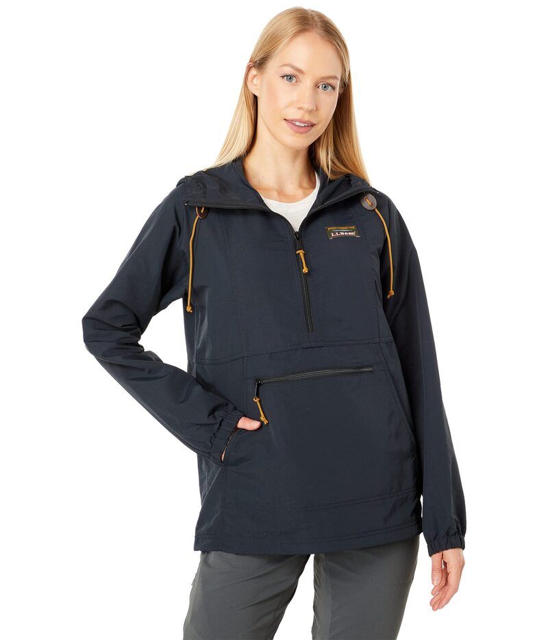 エルエルビーン レディース アウター コート LLBean Mountain Classic Anorak Black ブラック