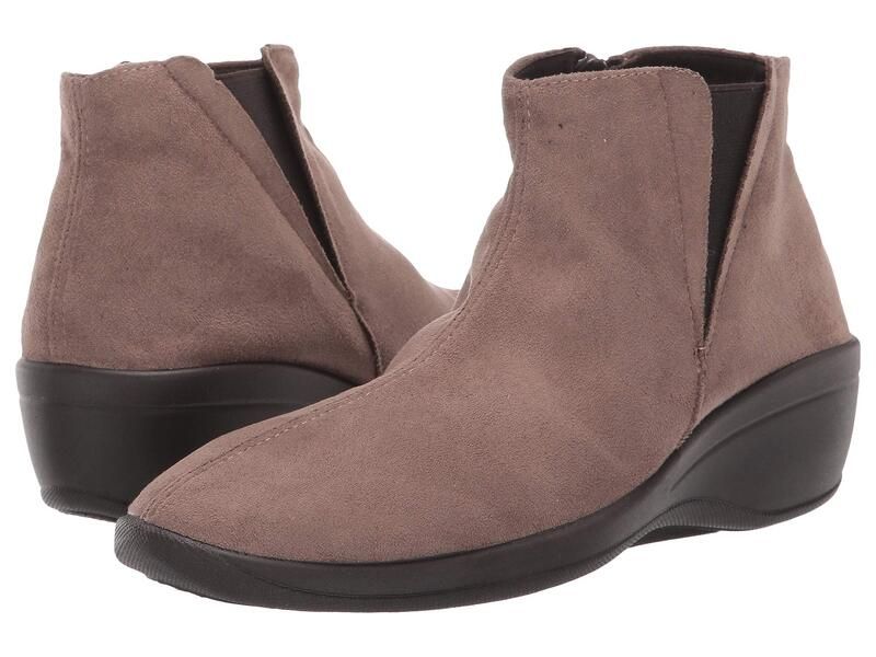 アルコペディコ レディース シューズ ブーツ・レインブーツ Arcopedico Luana Olive Faux Sued オリーブ