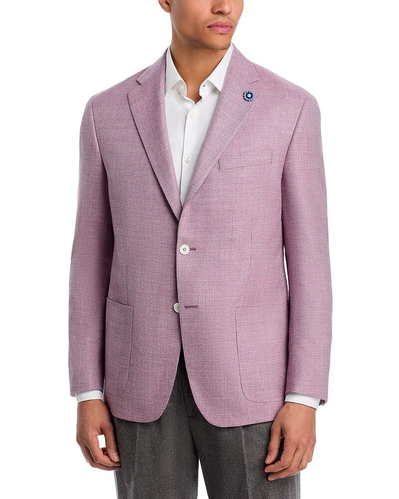 ハート シャフナー マルクス メンズ アウター ジャケット・ブルゾン コート Hart Schaffner Marx Textured Solid Sport Coat Rose