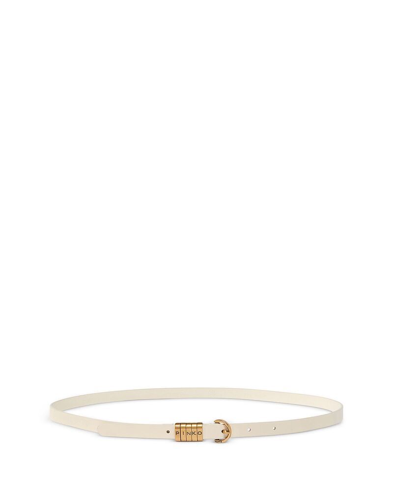 ピンコ レディース アクセサリー ベルト レザー PINKO Womensaddleather Belt C39q