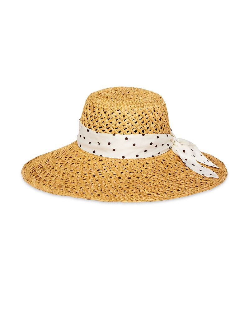 ラグアンドボーン レディース アクセサリー 帽子 rag bone Garden Straw Hat Natural White ホワイト
