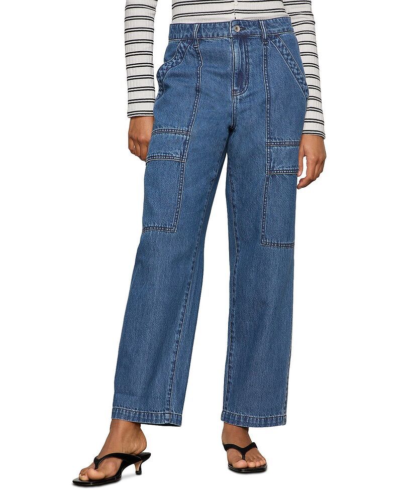 サンクチュアリー レディース ボトムス デニムパンツ ジーンズ Sanctuary Boyfriend High Rise Utility Jeans in High Noon High Noon