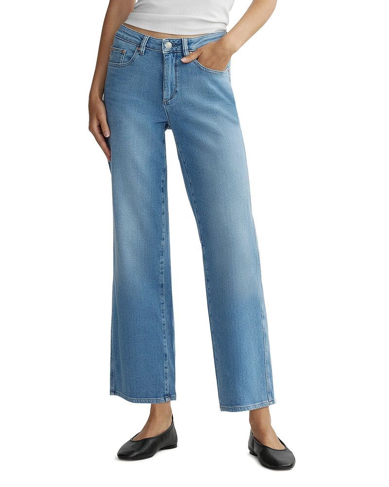 ディーエル 1961 レディース ボトムス デニムパンツ ワイドレッグ ジーンズ DL1961 Pippa Refined Mid Rise Wide Leg Jeans in Riverbank