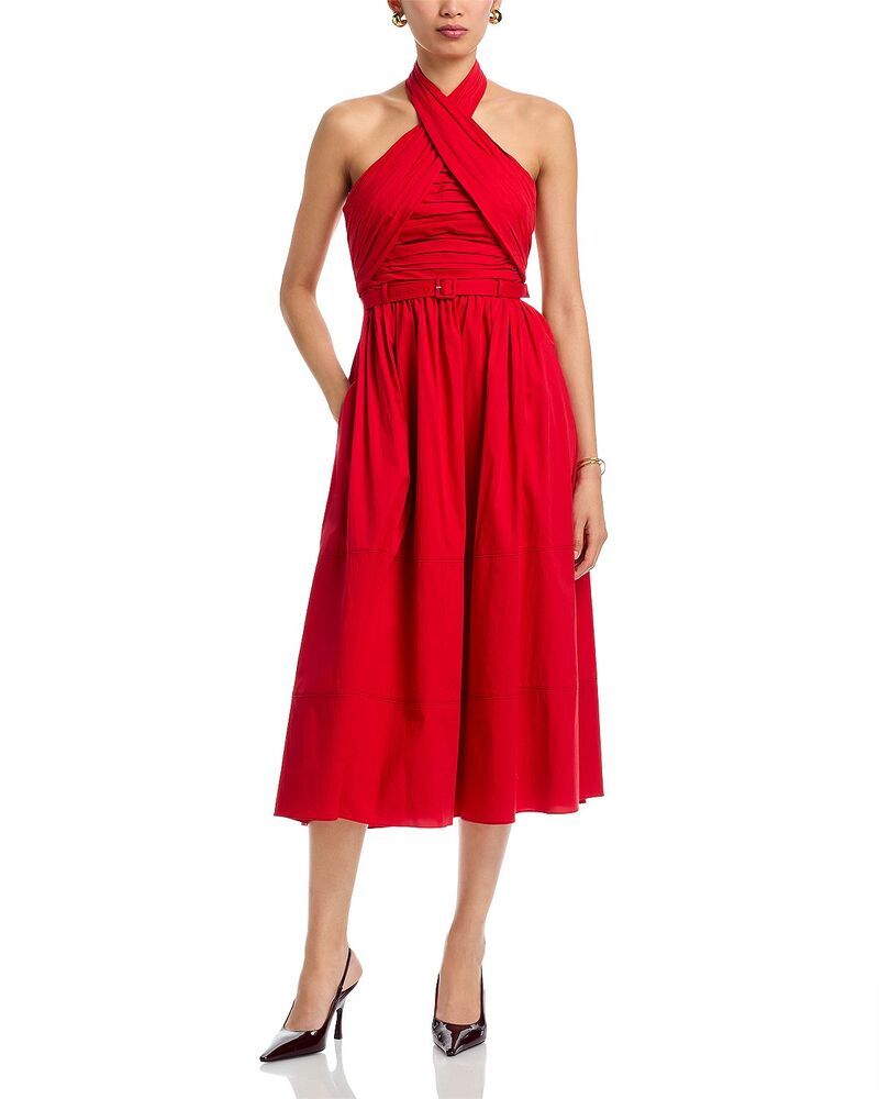 サンク セプト レディース トップス ワンピース ミディ Cinq Sept Marcie Midi Dress Goji Berry