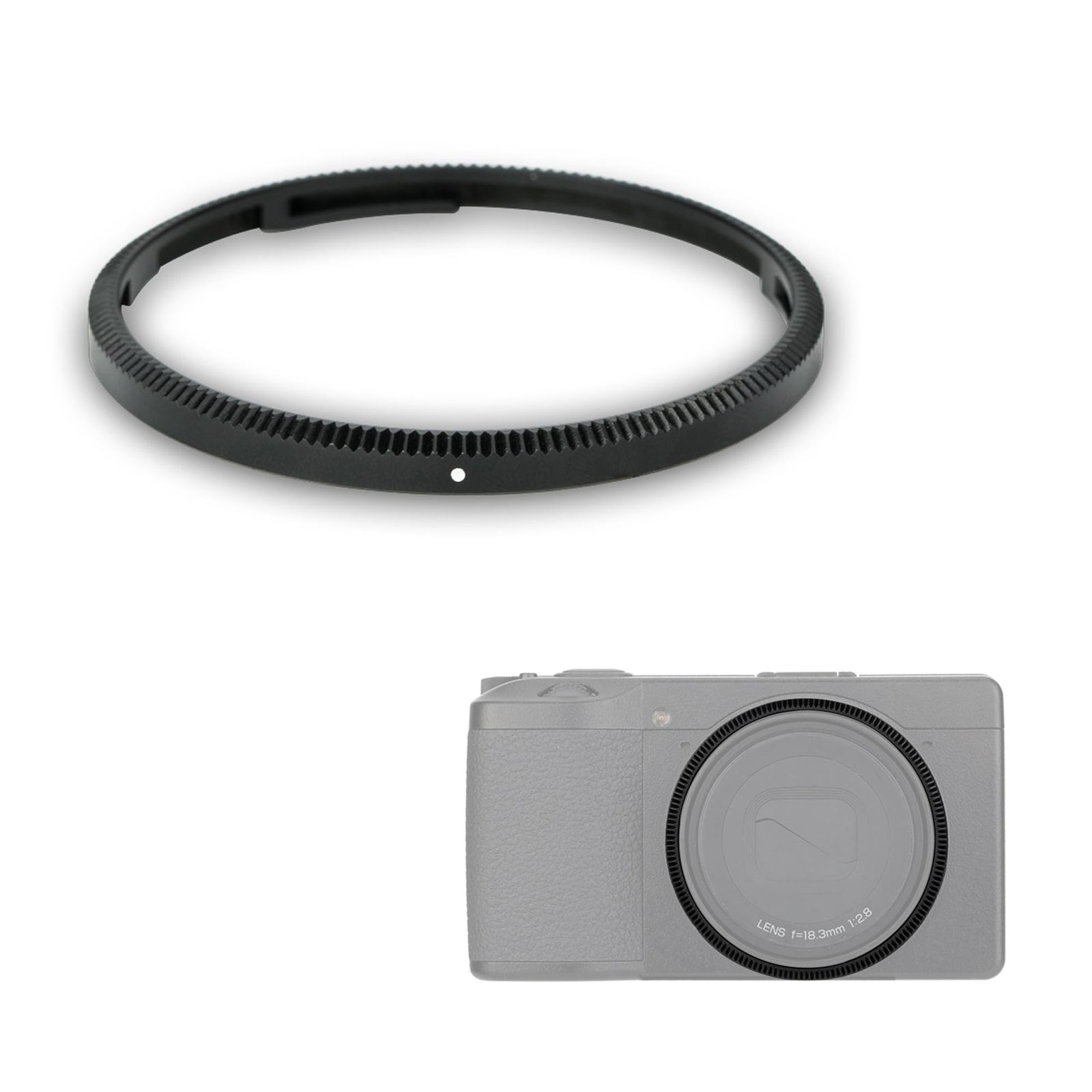 新品 JJC 保護リング リコー Ricoh GR3 GRIII GRIII HDF アルミニウム