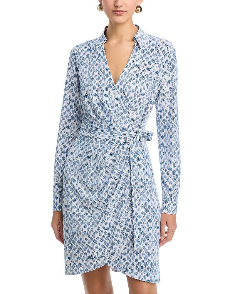 トッミーバハマ レディース トップス ワンピース Tommy Bahama Carmela Coastal Sand Wrap Dress French Blue ブルー