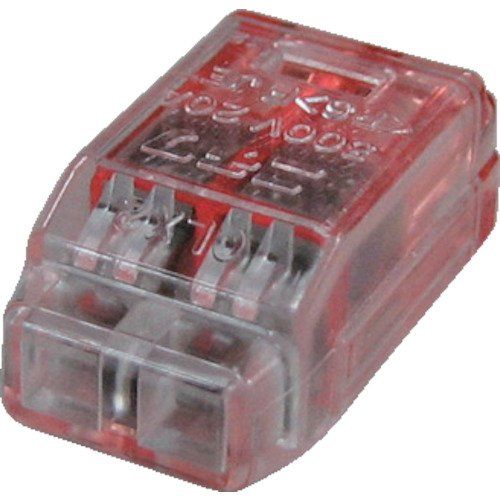 新品 TRUSCO(トラスコ) 差込形電線コネクタ極数2 (13個入) T-QL-2 x 10 パック【ケース販売】