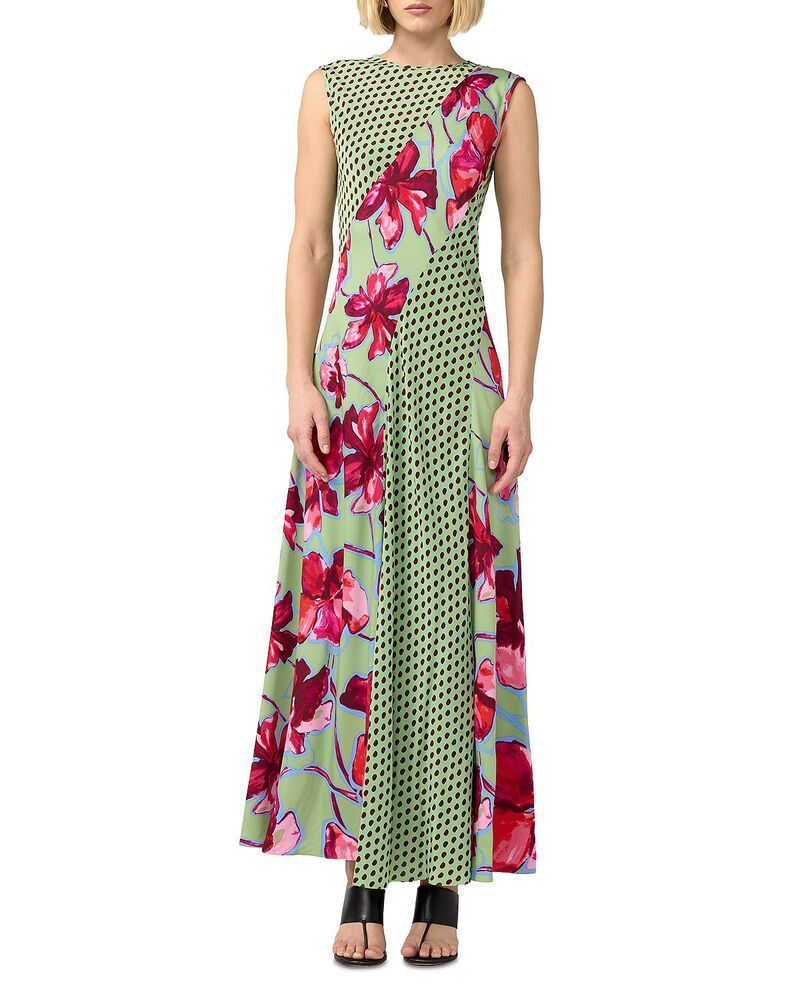 ダイアン フォン ファステンバーグ レディース トップス ワンピース DIANE von FURSTENBERG Cory Dress Hibiscusmoke DegradeJelly Polka Dot スモーク