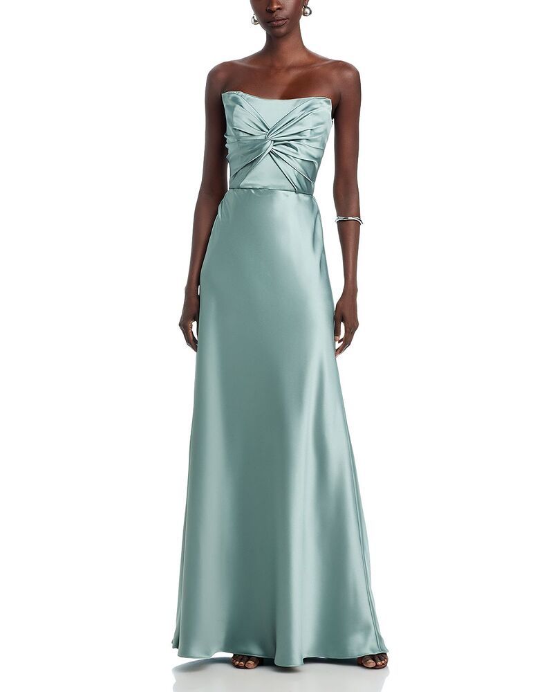 アムサール レディース トップス ワンピース Amsale Aretha Dress Jade