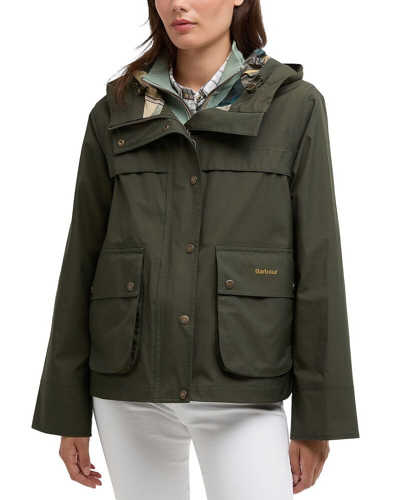 バブアー レディース アウター ジャケット・ブルゾン Barbour Baythorpe Waterproof Jacket Olive Ancient オリーブ