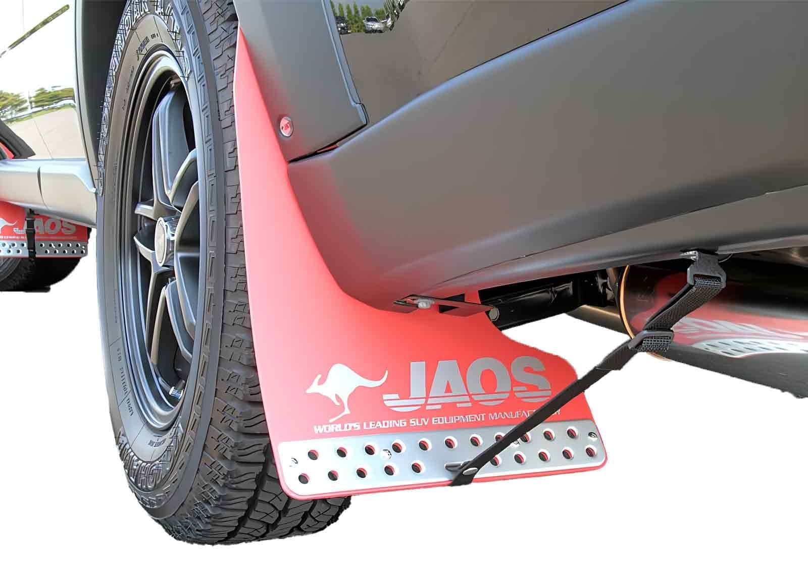 新品 ジャオス(JAOS) JAOS マッドガードIII リヤセット レッド エクストレイル 31系 MUD GUARD3 RED REAR X-TRAIL 07+ 【年式: 07.08-】 【適応: ALL】 B621442R