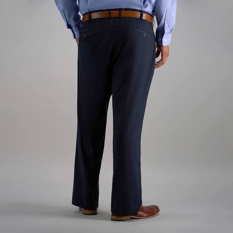 ハガー レディース ボトムス カジュアルパンツ トール Big Tall JM Haggar Premium Stretch Classic Fit Expandable Waist Dress Pant Grey Stripe グレー