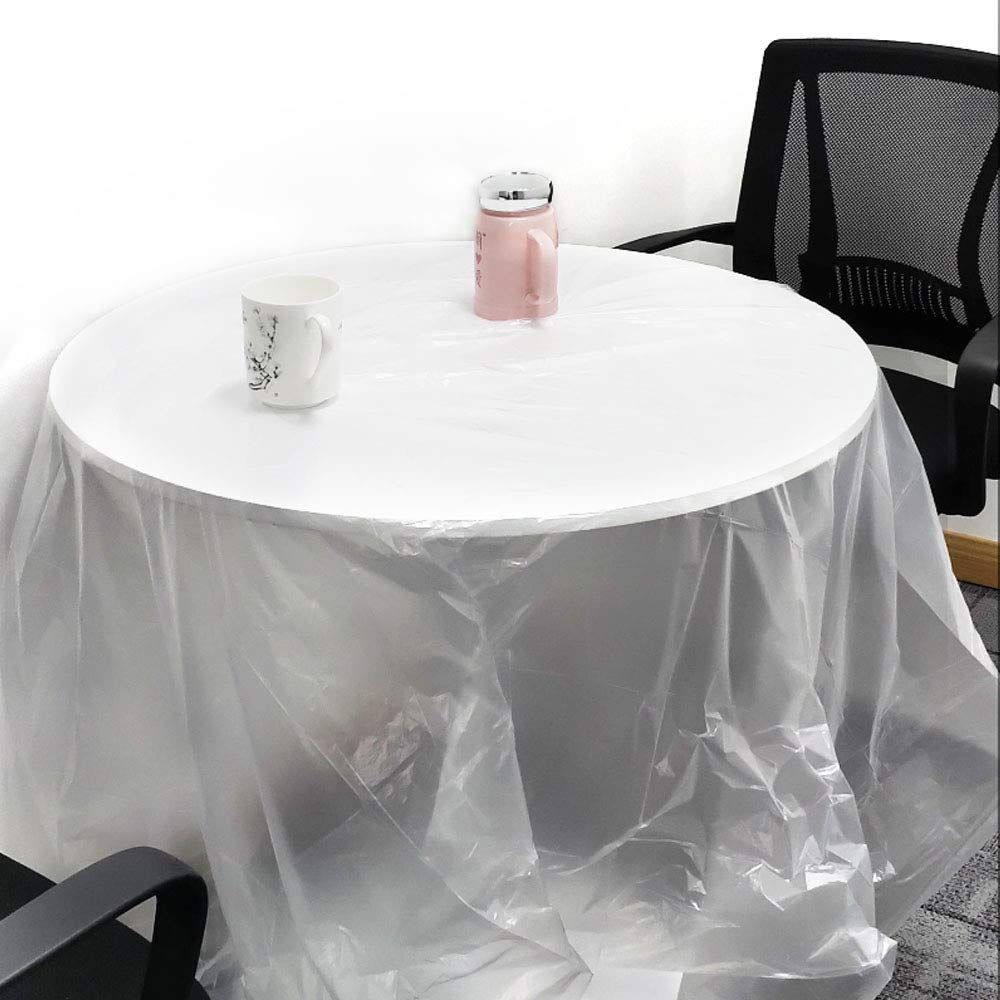 新品 セーフラン(SAFERUN) セーフラン(SAFERUN)使い捨て養生ポリシート 50枚 白(半透明) 200x200cm PE 厚さ0.004mm極薄タイプ 気軽に使えるビニールシート DIY時等の防汚や実験室などに J2373