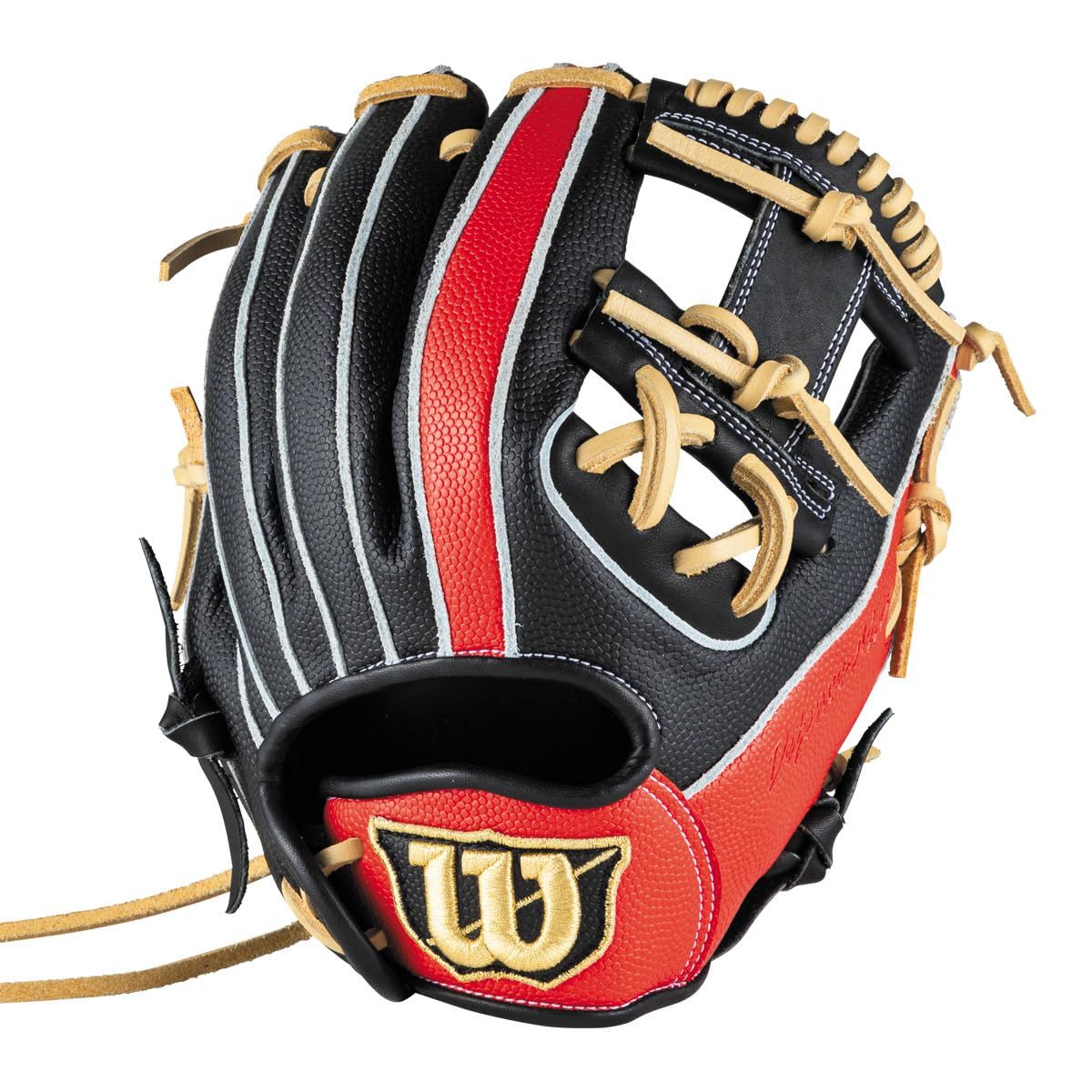 新品 Wilson(ウイルソン) AW ジュニア用 DMAX DUAL 内野手用 6J BLSS/SCSS 左投