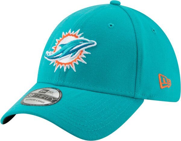 ニューエラ メンズ アクセサリー 帽子 New Era Mens Miami Dolphins Aqua 39Thirty Classic Fitted Hat NoColor アクア