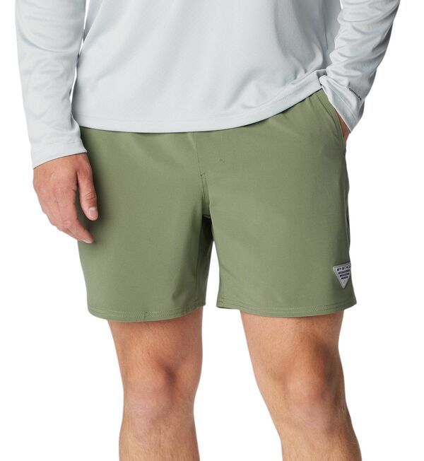 コロンビア メンズ ボトムス ハーフパンツ・ショーツ ショートパンツ Columbia Mens PFG Terminal Roamer Stretch Shorts Cypress