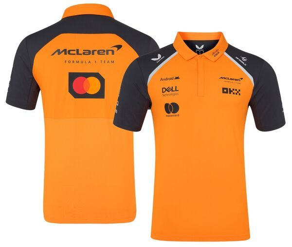 カストル メンズ トップス ポロシャツ Castore Mens Formula 1 McLaren Orange Team Polo NoColor オレンジ