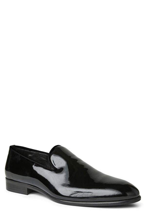 ブルーノマグリ メンズ シューズ ローファー Bruno Magli Daniloafer Black Patent ブラック
