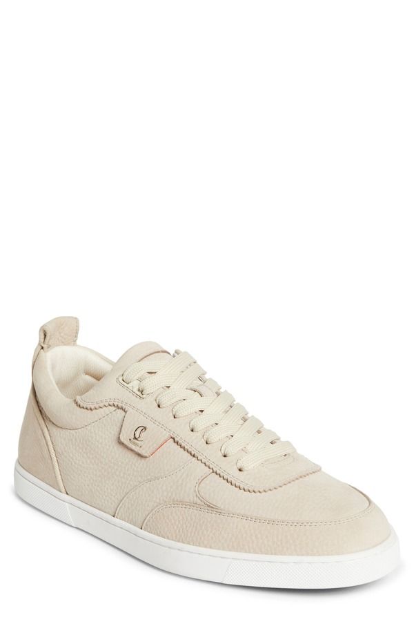 クリスチャン・ルブタン メンズ シューズ スニーカー Christian Louboutin Tutti Rui Sneaker Beige ベージュ