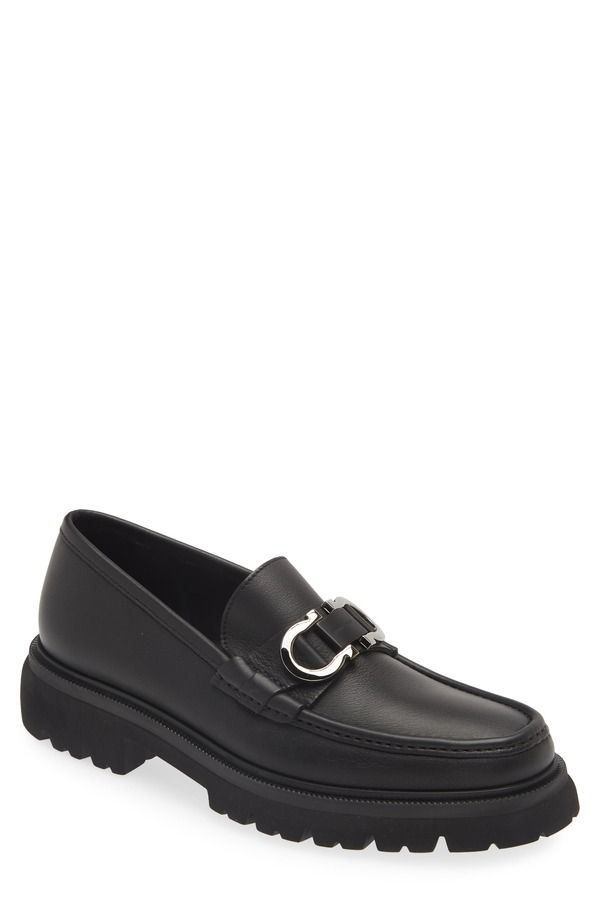 フェラガモ メンズ シューズ スリッポン・ローファー FERRAGAMO Cocoon Loafer Nero