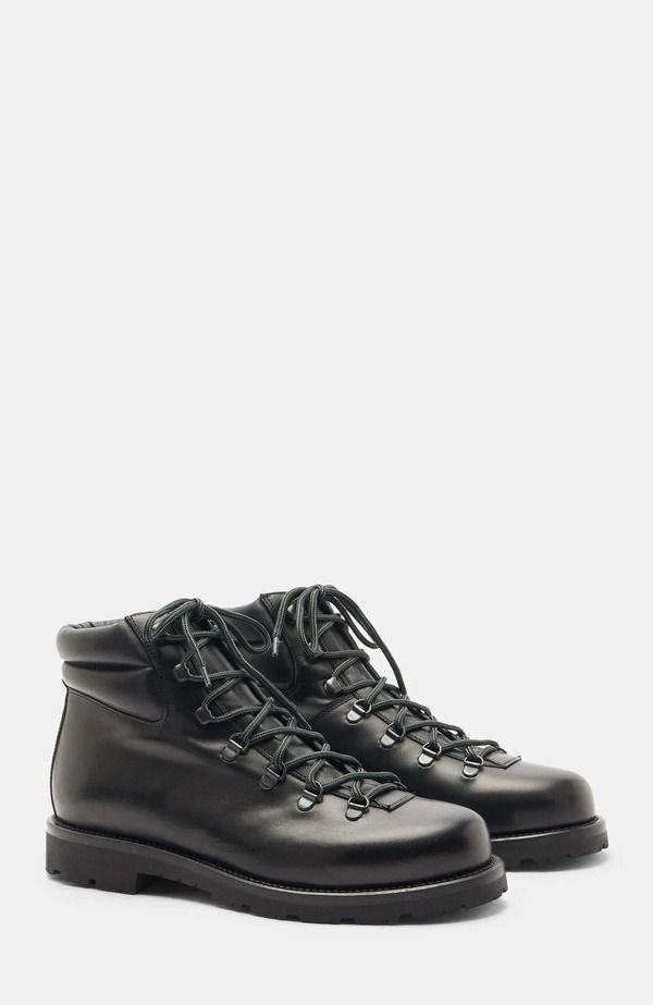 スカロッソ メンズ シューズ ブーツ・レインブーツ SCAROSSO Edmund Boots Black Calf ブラック