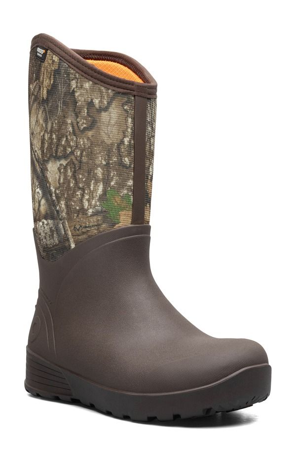 ボグス メンズ シューズ ブーツ・レインブーツ Bogs Bozeman II Vibram Arctic Grip Realtree APX Snow Boot Realtree