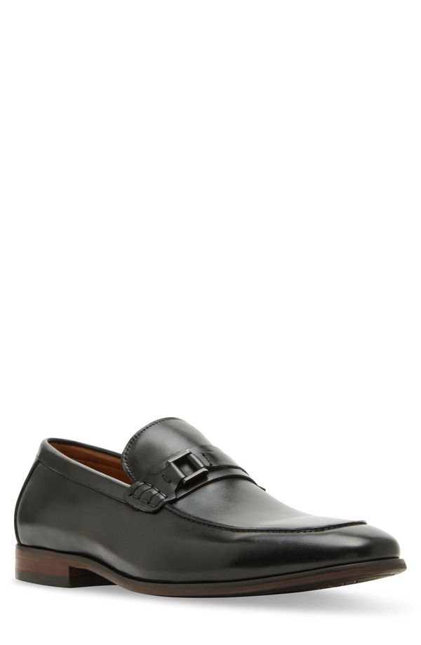 スティーブ マデン メンズ シューズ スリッポン・ローファー Steve Madden Adair Bit Loafer Black ブラック