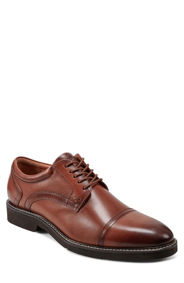 ロックポート メンズ シューズ ダービー キャップ Rockport Findlay Cap Toe Derby Medium Natural