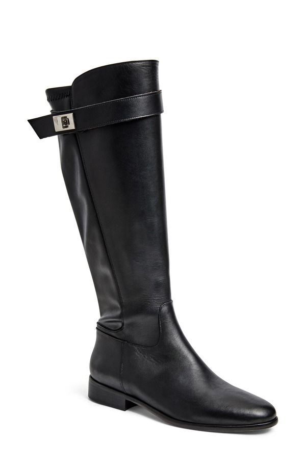 ブルーノマグリ レディース シューズ ブーツ・レインブーツ Bruno Magli Pamelina Knee High Boot Black ブラック