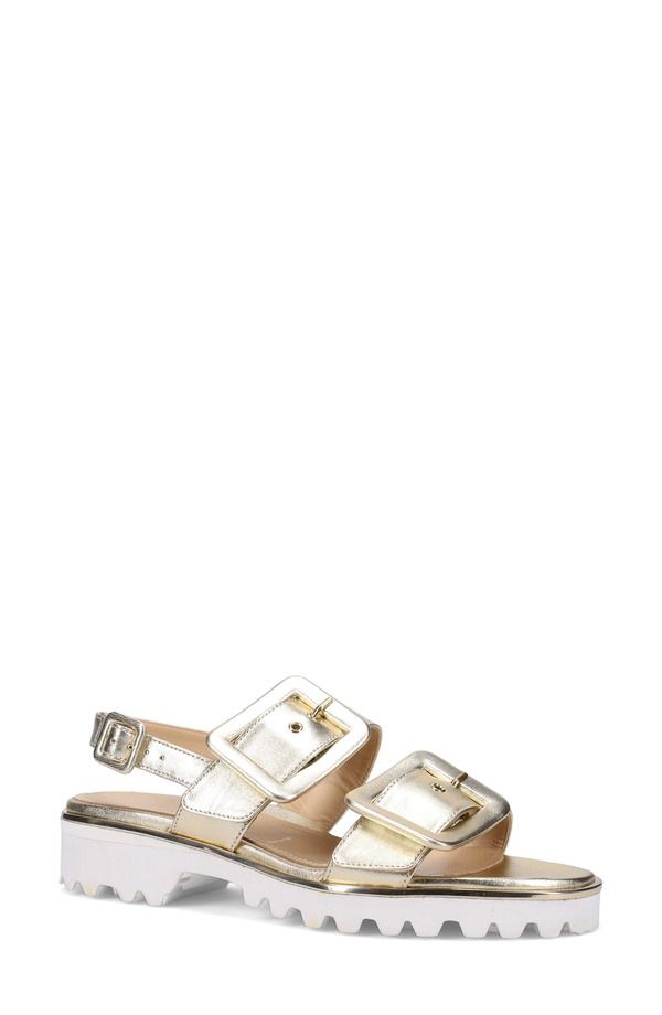 ロンホワイト レディース シューズ ヒール サンダル Ron White Callie Slingback Sandal Platino