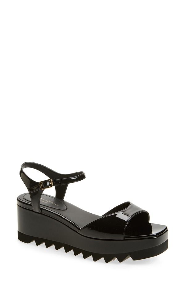 ステラマッカートニー レディース シューズ サンダル プラットフォーム Stella McCartney Elyse Platform Sandal Black ブラック