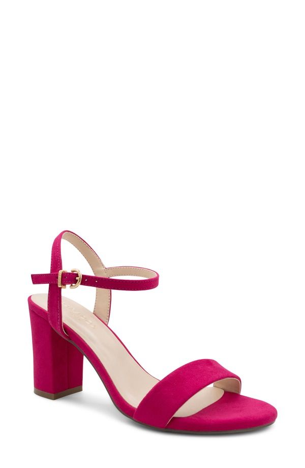 パラドックスロンドン レディース シューズ ヒール サンダル アンクル Paradox London Pink Harmoniankle Strap Sandal Fuchsia フューシャ