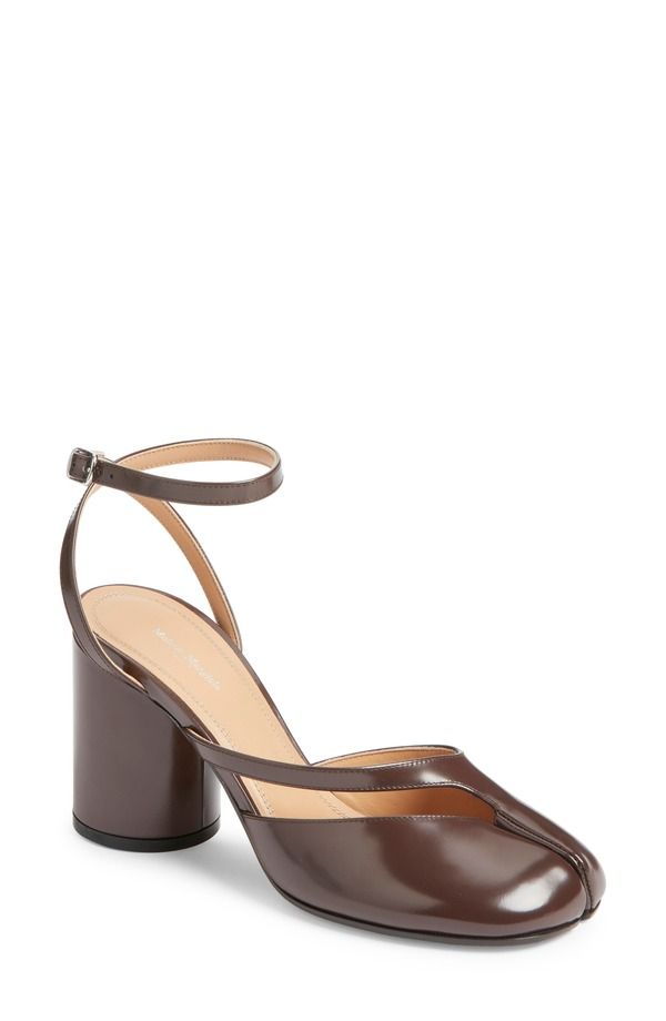 マルタンマルジェラ レディース シューズ パンプス アンクル Maison Margiela Tabi Ankle Strapump Moka